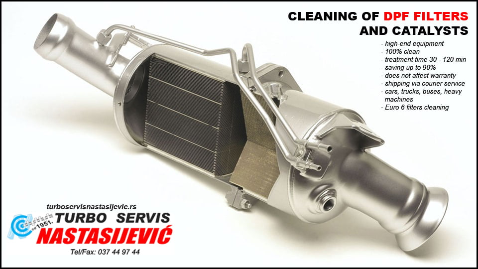 DPF filter cleaning service